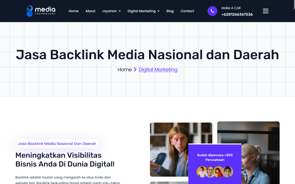 Jasa Backlink Media Nasional dan Daerah