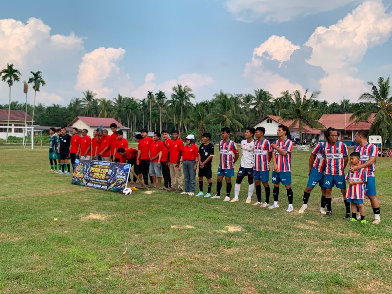 Mahasiswa KKN Desa Bagan Jaya Turut Berpartisipasi Dalam Turnamen PSBM CUP III 2026