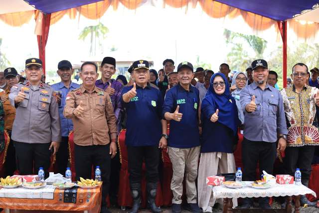 Bupati Meranti Sosialisasikan Program Pertanian dan Gerakan Tanam Padi di Rangsang Barat dan Rangsang Pesisir