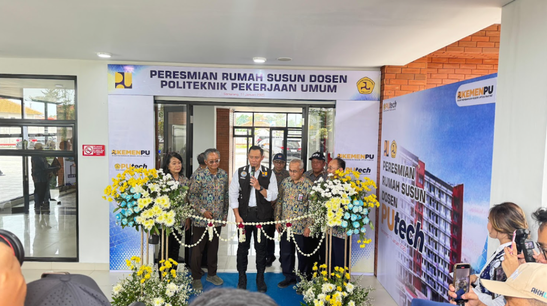 Peresmian Proyek ADHI: Gedung Rusun Dosen Politeknik PU Terapkan Konsep Inovatif untuk Masa Depan Berkelanjutan