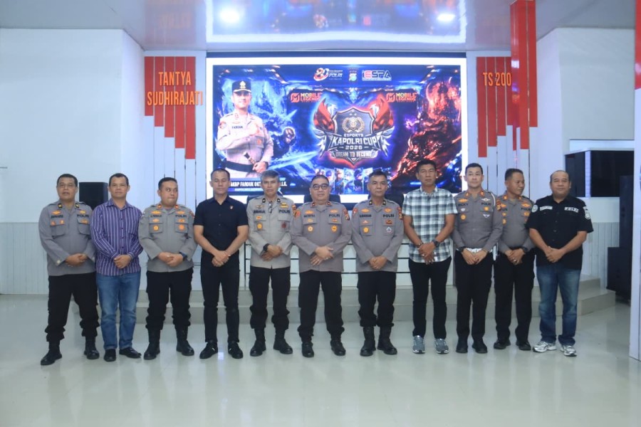 Polres Inhil Rangkul Anak Muda Lewat Turnamen ML Kapolri Cup
