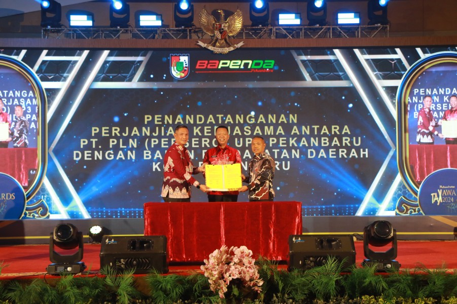 Demi Meningkatkan Potensi Pajak, Bapenda Kota Pekanbaru Kerjasama Dengan PLN UP3