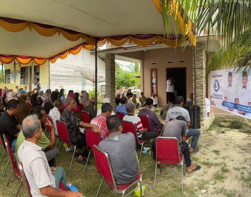 Capai 10 Titik Per Hari, Kampanye Dialogis Alfedri-Husni Intensif Jemput Aspirasi Masyarakat