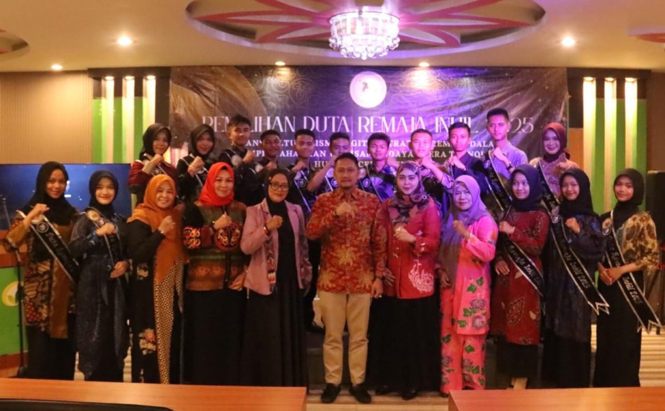 Generasi Muda Unjuk Potensi di Pemilihan Duta Remaja Inhil 2025
