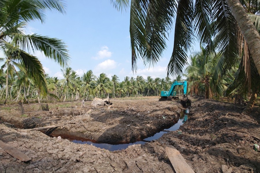 Masyarakat Apresiasi CSR Normalisasi Kanal oleh PT Guntung Hasrat Makmur