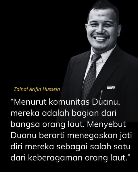 Duanu Menegaskan Identitas : Klarifikasi Zainal Arifin Hussein