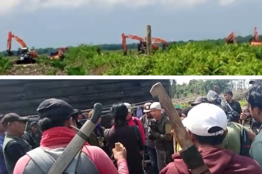 Ketegangan Agraria Inhu Memanas, Petani Tuding Ada Skenario Kriminalisasi