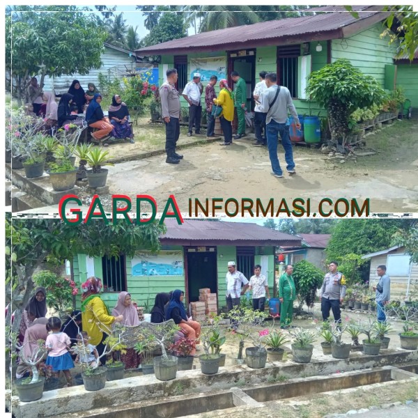 RASA PEDULI PADA WARGANYA, DATUK PENGHULU BAGAN SAPTA PERMAI BERIKAN BANTAUN BERUPA SEMBAKO