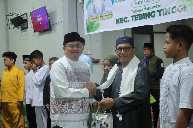 Kapolres Meranti Hadiri Safari Ramadhan di Mesjid Darul Hikmah