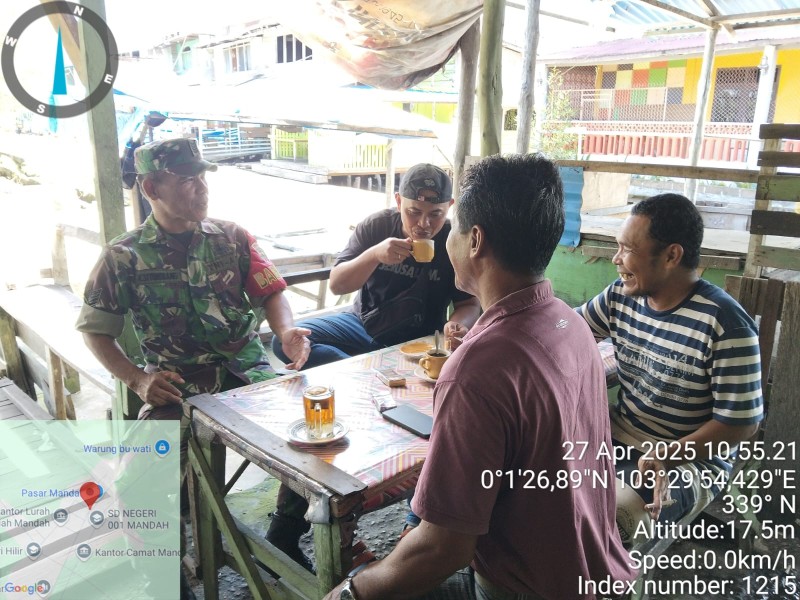 Babinsa Serma H. Situmorang Gencar Cegah Judi Online untuk Lindungi Masyarakat