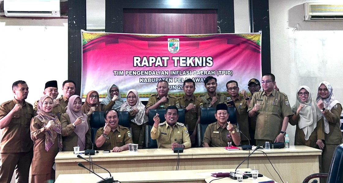 Rapat TPID, Bupati Zukri Minta Optimalkan Lahan Potensial untuk Ketahan Pangan