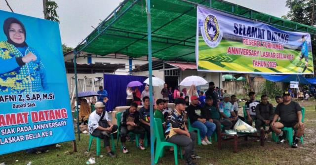 SSB Laskar Belia Siak Gelar Open Turnamen, Peserta Datang dari Berbagai Daerah