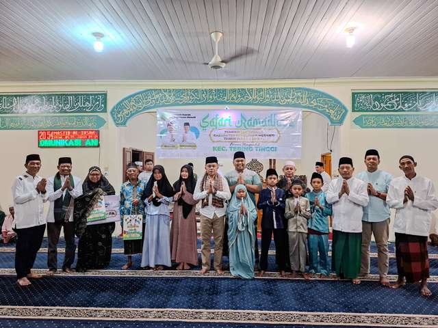 Bupati Asmar Tutup Safari Ramadan di Masjid Al Ihsan Banglas