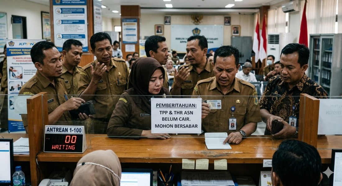 Lebaran Sudah Dekat, TPP dan THR ASN Inhil Belum Cair