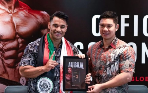 Perkuat Binaraga Indonesia, Evolene Gandeng Ali Bilal Jadi Global Face