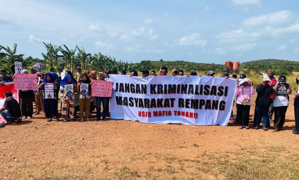 AMAR-GB: Masyarakat Rempang Bersuara Tolak Intimidasi dan Kriminalisasi