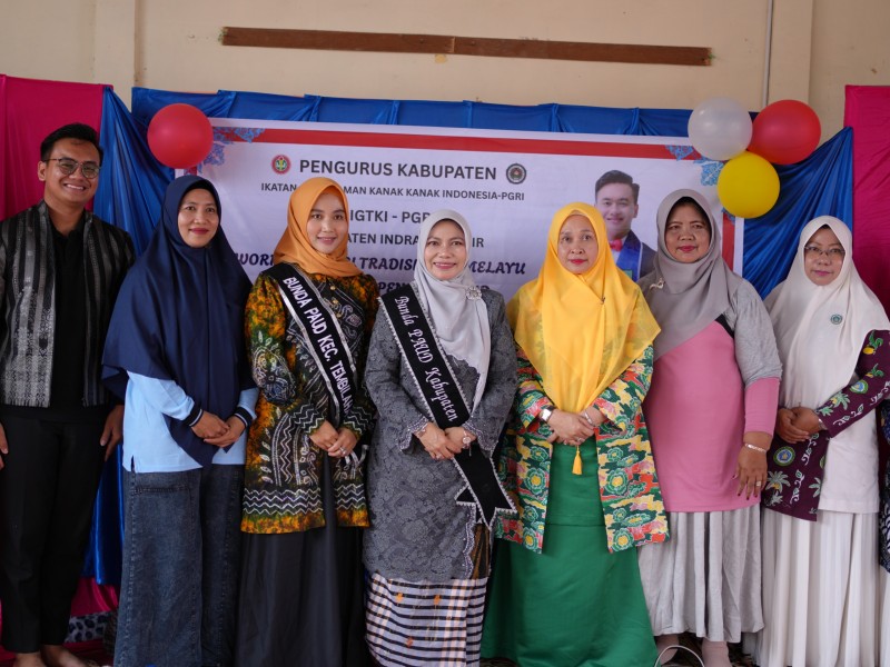 Bunda PAUD Inhil Apresiasi Workshop Tari Tradisional Bagi Tenaga Pendidik PAUD