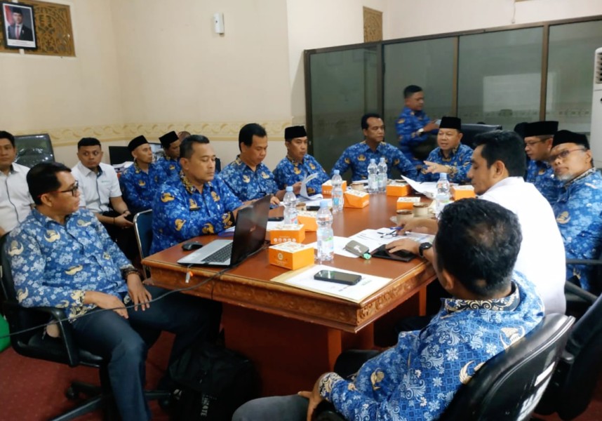 Dorong Perlindungan Pekerja, Pemkab Pelalawan-BPJS Ketenagakerjaan Gelar Monev