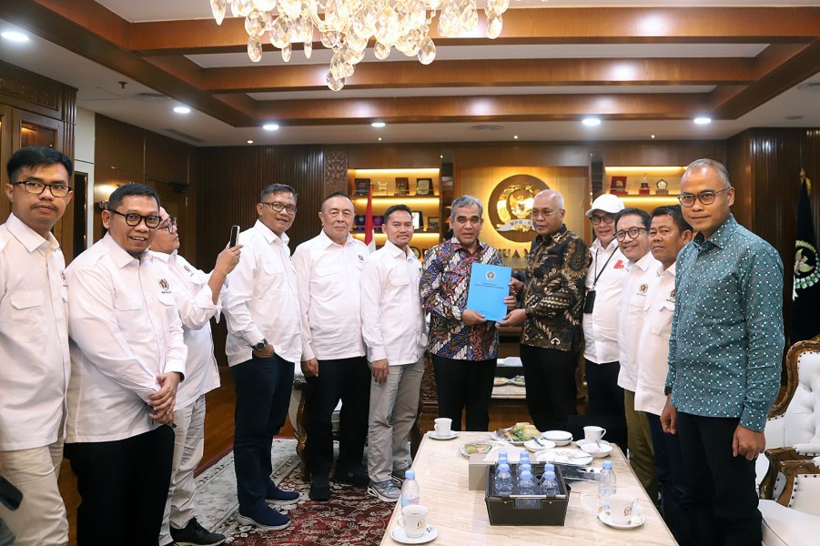 Di Hadapan PWI, Ahmad Muzani: Hati Saya Masih Wartawan