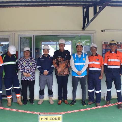 Respon Keluhan Masyarakat, Wabup Muzamil Tinjau Pembangkit Listrik PLN Selatpanjang