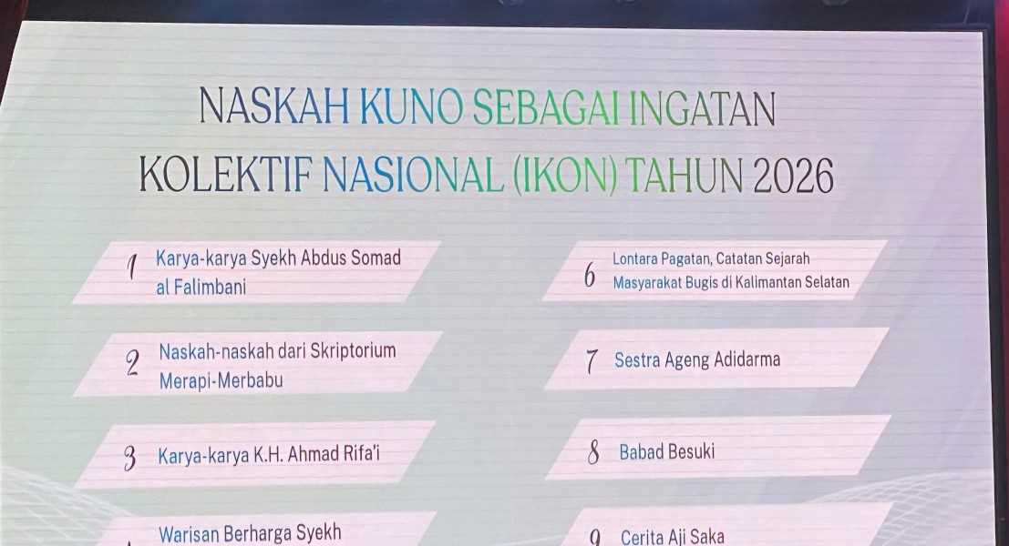Perpustakaan Nasional Resmikan Babad Besuki Jadi Ingatan Kolektif Bangsa