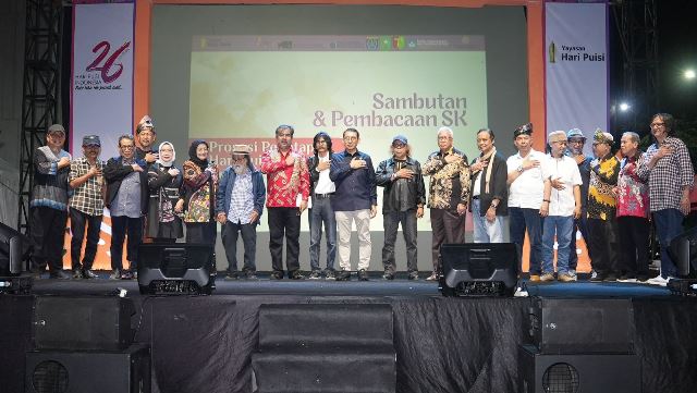 13 Tahun Berjalan, Pemerintah Tetapkan Hari Puisi Indonesia