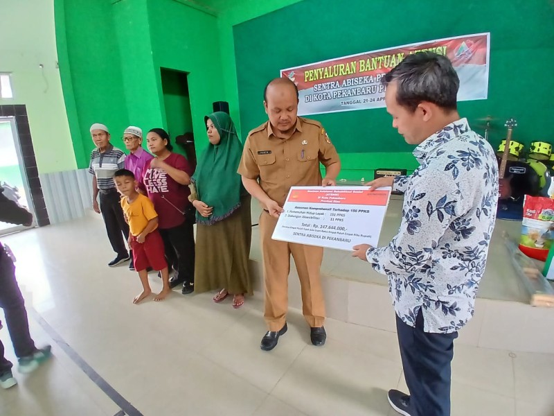 Pemko Apresiasi Bantuan Atensi dari Kemensos untuk Warga Rentan