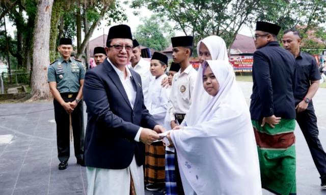 Hari Santri Nasional, Kerjari Kampar Ikut Upacara Santri