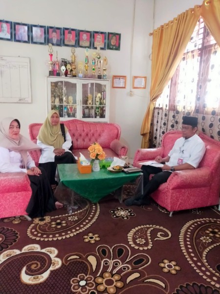 ANBK di SDN 021 Pasir Kemilu Dipantau Langsung Korwil dan Pengawas Disdikbud Kecamatan Rengat