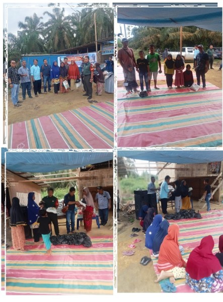 Di pertengahan romadhon.kelompok tani ternak bukit bakti anugrah ( KTT - BBA) dusun bunut berbagi sembako