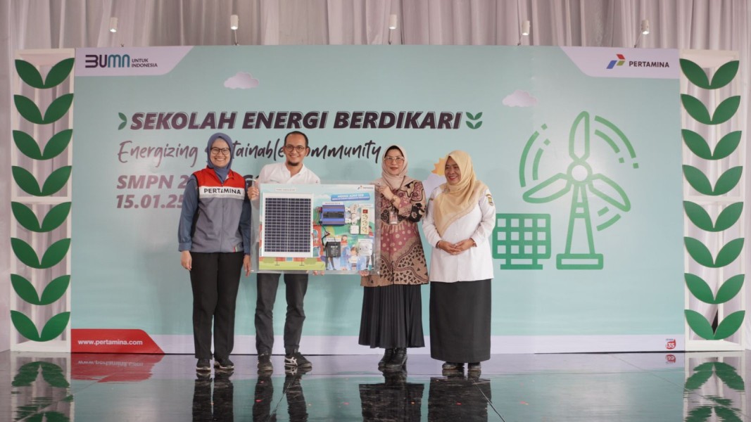 Pertamina Dorong Edukasi Energi Terbarukan dengan Peluncuran Sekolah Energi Berdikari di Cilegon