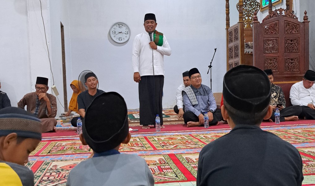 Bupati Zukri Minta Masyarakat Konsisten Hadiri Kegiatan Maghrib Mengaji