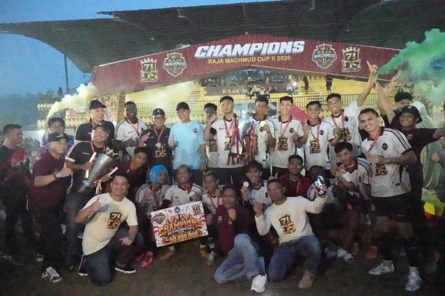 Bupati Herman Tutup Raja Machmud Cup II 2026, Raja Machmud FC Keluar sebagai Juara