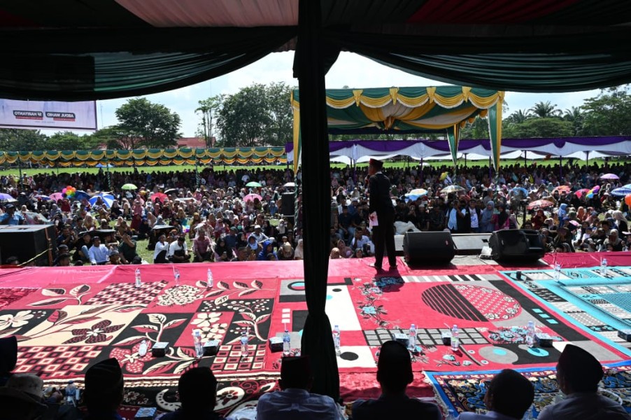 UAS Akan Kampanye di 12 Kabupaten/Kota untuk Menangkan Abdul Wahid-SF Hariyanto