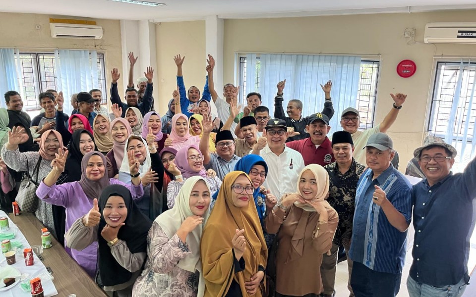 PWI Riau dan IKWI Gelar Halal Bihalal, Raja Isyam: Mari Kita Berkegiatan Seperti Biasa