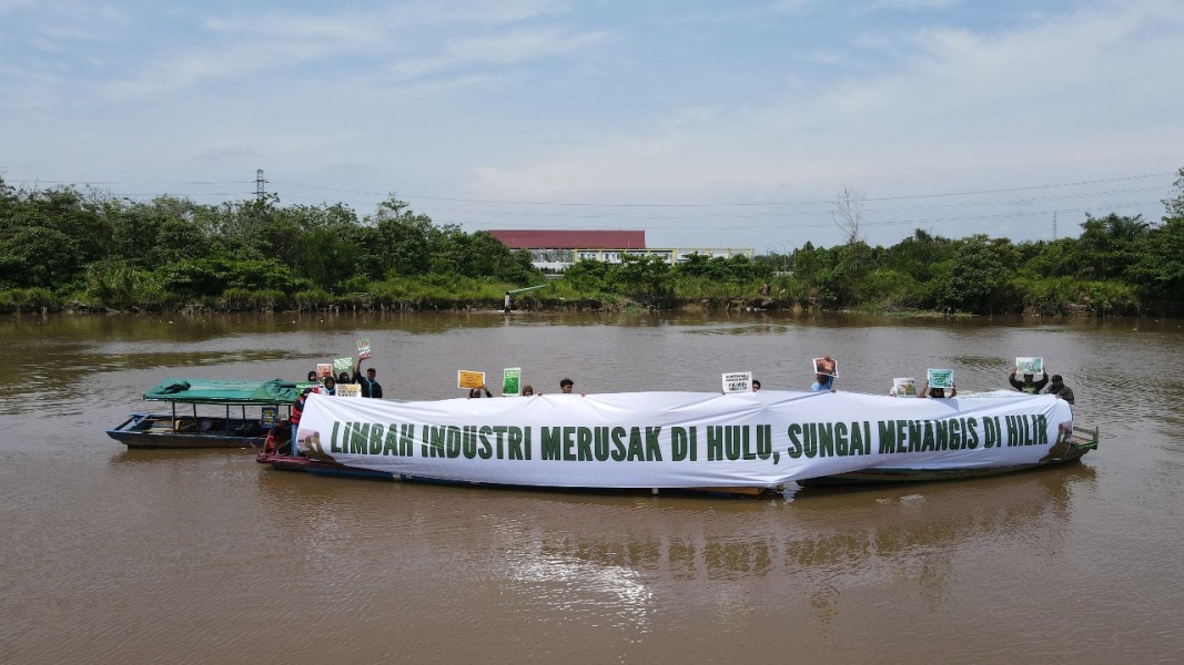 Seruan Pulihkan Sungai Siak di Hari Lingkungan Hidup 2025