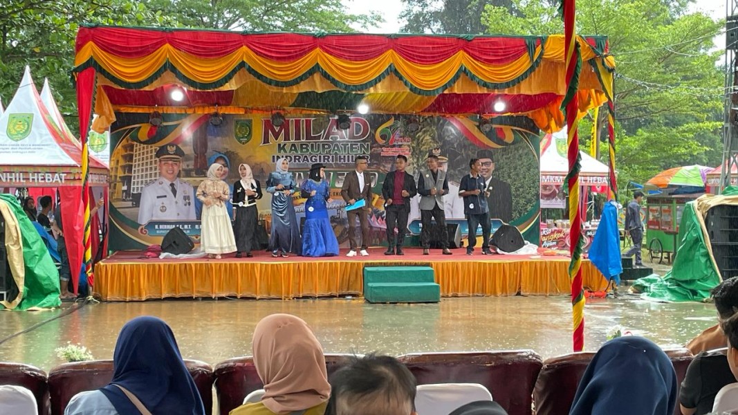 Menyemarakkan Hari Jadi Kabupaten Indragiri Hilir (Inhil) ke 61, Pemerintah Daerah bersinergi dengan para Musisi gelar Lomba Karaoke Lagu Dangdut.