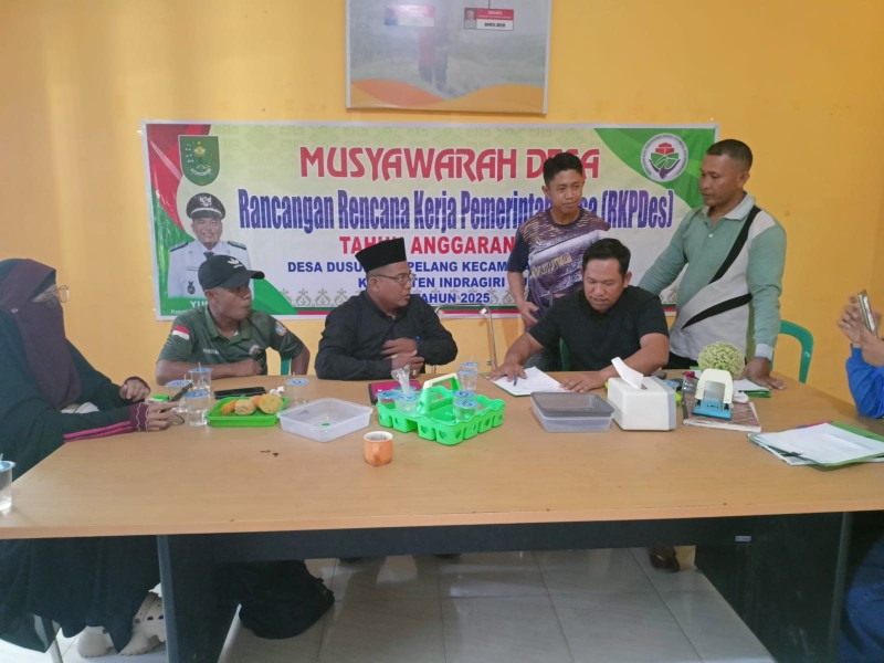 Pemerintah Desa Dusun Tua Pelang Susun Skala Prioritas Pembangunan untuk 2026