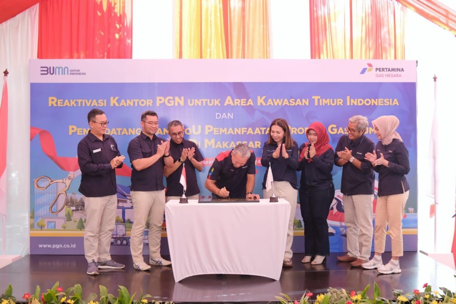 PGN Tingkatkan Penetrasi Gas Bumi di Indonesia Timur