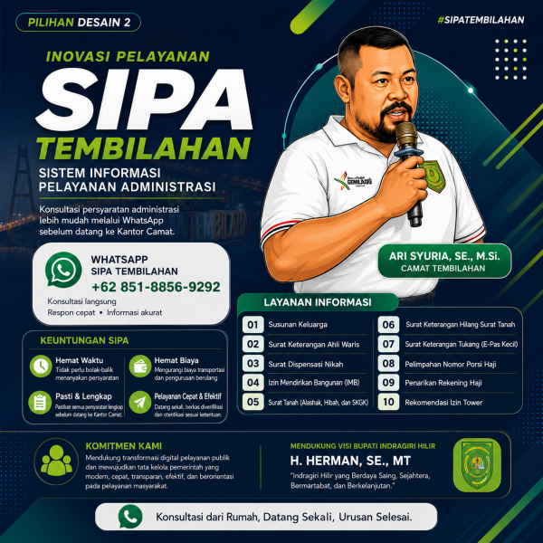 Ari Syuria dan SIPA: Bukti Nyata Pemerintah yang Mau Mendengar Keluhan Masyarakat