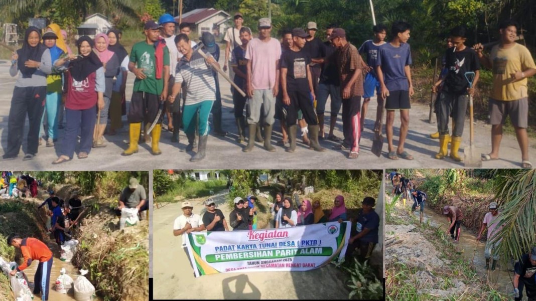Padat Karya Tunai Desa, Upaya Kota Lama Wujudkan Lingkungan Sehat dan Sejahtera