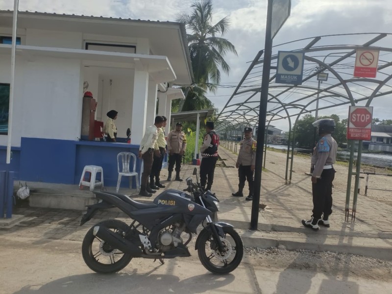 Kapolsek Pulau Burung AKP Azwar Alwi: Buruh Kooperatif, Kamtibmas Aman Jelang May Day