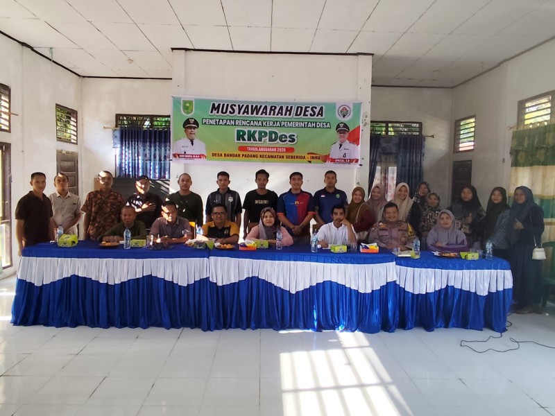 Musdes RKPDes 2026 Desa Bandar Padang, Warga Antusias Sampaikan Aspirasi