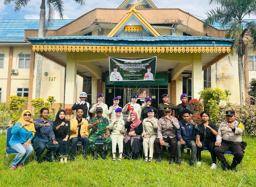 Tongkat Komando Berganti, Sri Dewi Wahyu Ningsih Resmi Pimpin Menwa Satuan 046 Indra Yudha UNISI