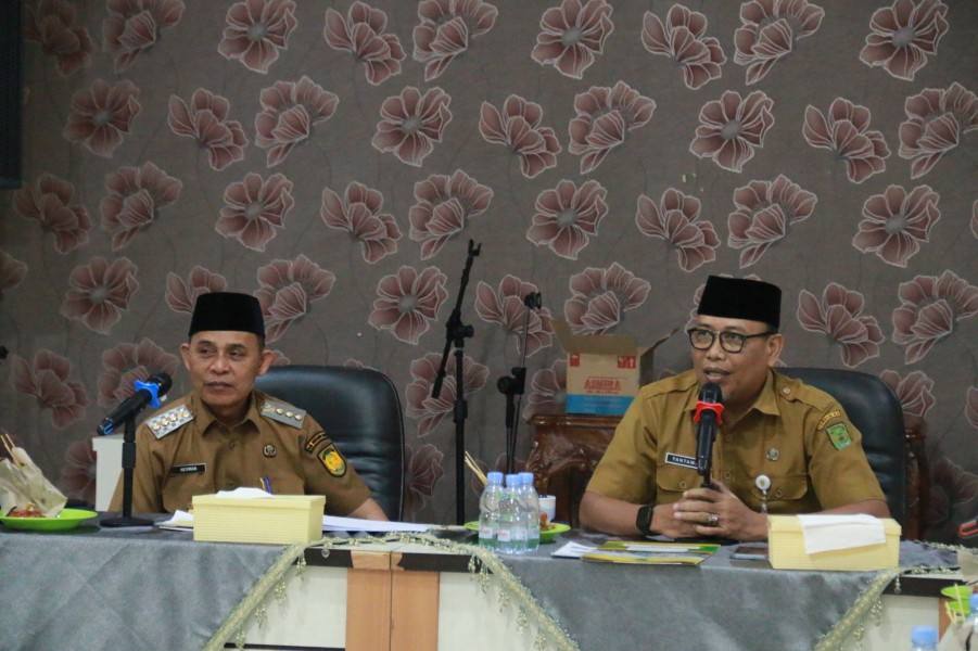 Pemkab Inhil Gelar High Level Meeting Pengendalian Inflasi Jelang Idul Adha 1447 H