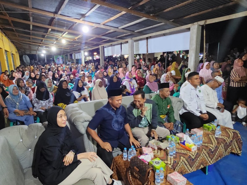 Kampanye di Mekar Sari  dan Pelintung, Abdul Wahid Sebut Sudah Perjuangkan DBH Migas untuk Dumai