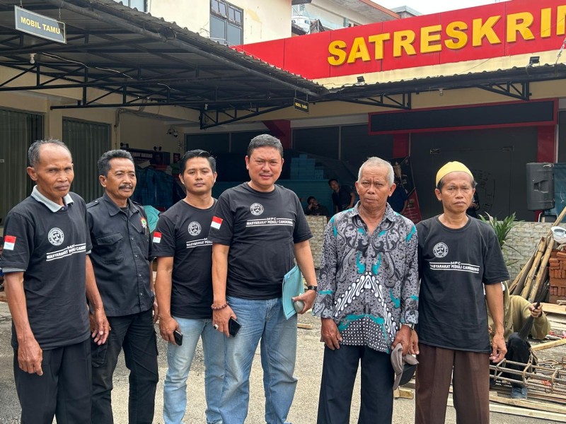 Laporan Warga Cangkring Soal PTSL Diatensi Kapolres