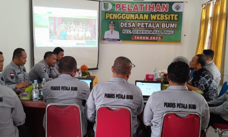 Pelayanan Cepat, Transparan, dan Praktis, Desa Petala Bumi Digitalkan Administrasi Desa