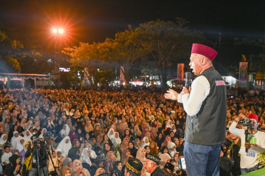 Serukan Warga Inhil Bulat Satu Suara, UAS: Abdul Wahid Putra Terbaik Inhil Harus Menang