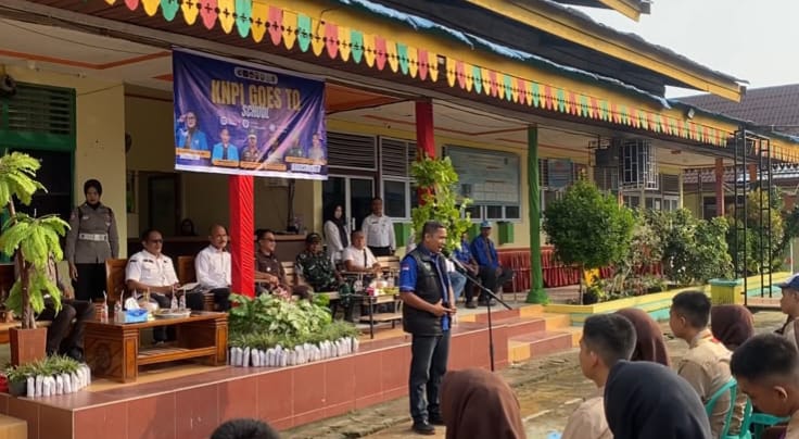 Lebih dari MPLS: KNPI Inhil Tanamkan Karakter, Hukum, dan Cinta Tanah Air di Hati Pelajar